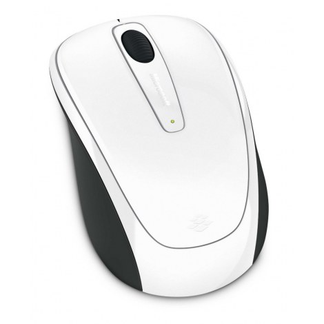 Microsoft | Wireless mouse | Wireless Mobile Mouse 3500 | White - 2
